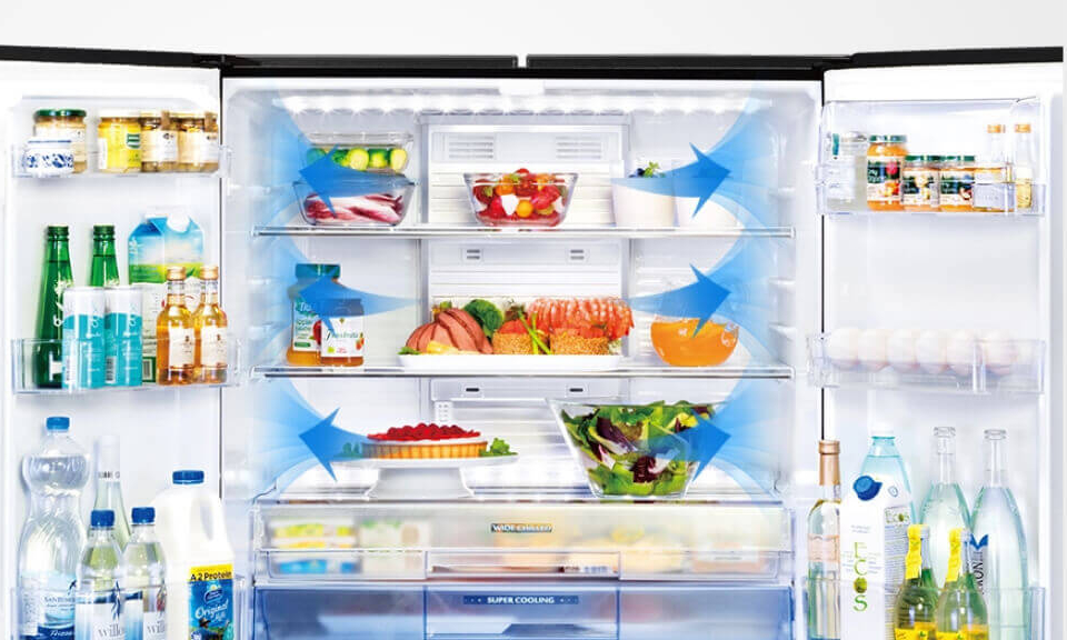 WX Series 6Door Multi Drawer Refrigerator Mitsubishi Electric Malaysia
