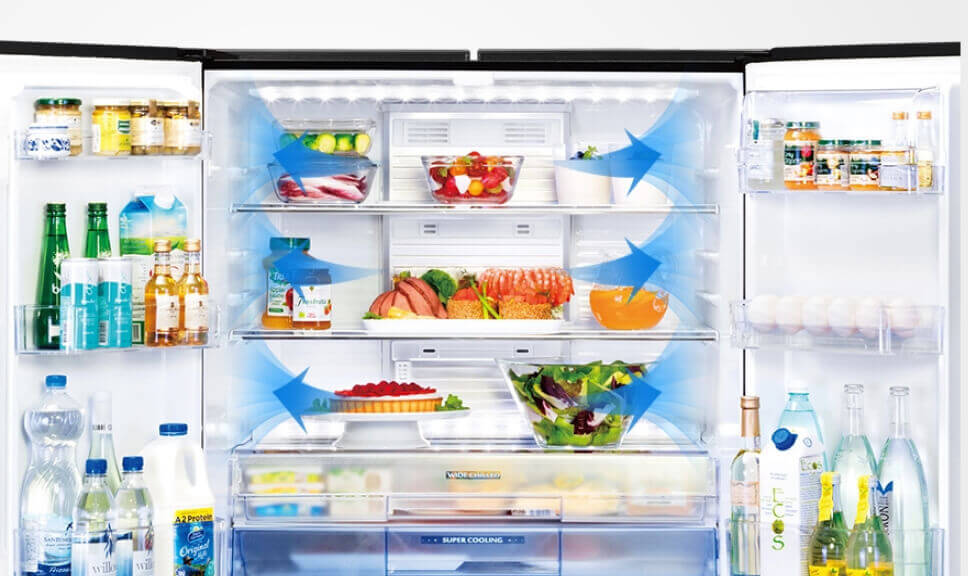 Refrigerator-Multi-Air-Flow