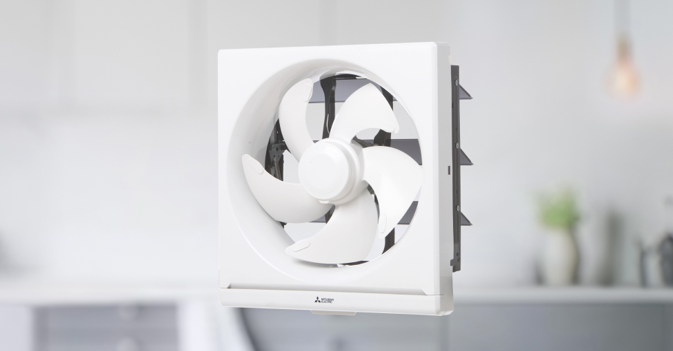 8″ Wall-Mounted Ventilator with Grille | Mitsubishi Electric