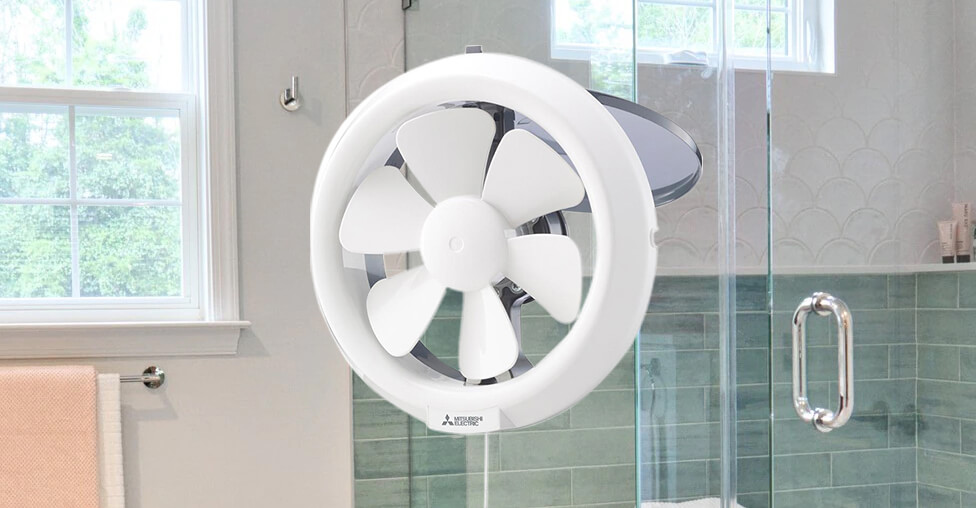 Window mount shop exhaust fans