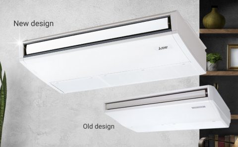 SlimPack-AC-Ceiling-Suspended-R410A-Stylish-Design